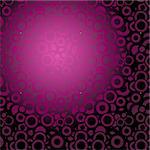 Lot of circles - violet background / pattern / texture