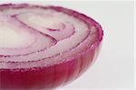 Cut onion (macro photo)
