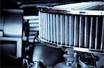 performance engine air intake filter and carburetor