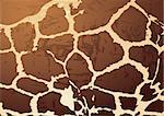 Abstract animal skin background in the style of a giraffe