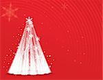 Christmas background, vector illustration for xmas