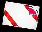 San Valentine PostCard With White Space for text