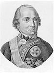 Maximilian I Joseph of Bavaria (1756-1825) on engraving from the 1800s. King of Bavaria during 1806-1825.