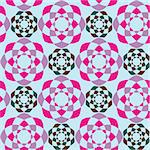 abstract geometric seamless pattern, art illustration