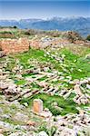 Ruins at Ancient Aptera in Crete, Greece