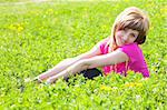 Beautiful young woman enjoying a day in the nature