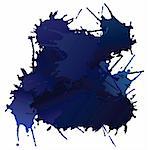 Vector blue blots