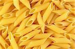 Yellow nice macaroni. Close - up .