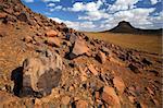 Moroccan landscape in Atlas Mountains, Africa