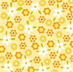 a beautiful drawing of flower pattern background
