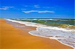 landscape with nice sea beach