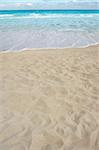 beach sand perspective summer seascape coastline sea ocean shore