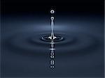 An image of a black water drop background