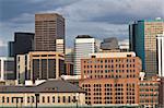 Skyscrapers in Denver, Colorado.