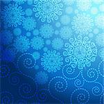 EPS Christmas blue background.Illustration for your design.