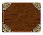 wooden background, this  illustration may be useful  as designer work