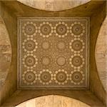 Moroccan style stucco and ceramic - square frame - Best of Morocco