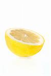 Lemon isolated on white background.