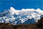 Mount Cook in New Zealand - Highest Mountain in NZ