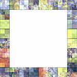 An image of a nice frame of colored squares