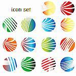 icon set, web buttons