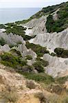 Eroded Clay Formations, Zakynthos Island - summer holiday destination in Greece