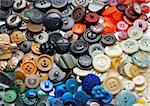 Vintage clothes buttons