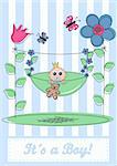 newborn baby card