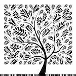 Art rowan tree beautiful for your design