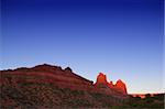 Red Rocks at Schnebly Hill near Sedona, Arizona at sunset