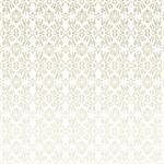 Classic gothic floral wallpaper background pattern in white and beige