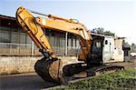 Heavy duty hydraulic crawler excavator