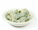 chinese dumpling in bowl