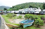 Tai O fishing village with stilt-house in Hong Kong