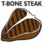 An image of a T-Bone steak.
