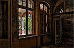 The old hospital complex in Beelitz near Berlin which is abandoned since 1994