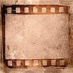 Great film strip for textures and backgrounds with space