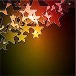 Abstract background with stars EPS 10 vector file included