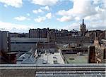 Aerial view of the city of Glasgow, Scotland