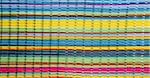 Colorful vibrant fabric color lines like fashion rainbow