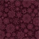 Christmas pattern snowflake background, seamless. EPS 8 vector file included