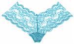 Lace Female Sexy Panties.  Isolated on White with a Clipping Path.