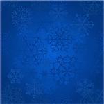 Snow Seamless blue Vector Background. Seamless Background Series.