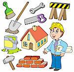 Home improvement collection - vector illustration.