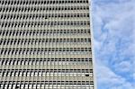 High-rise urban building. Abstract modern architecture background.