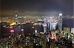 Hong Kong cityscape at night