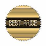 Best price- golden label