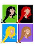 young womens vector