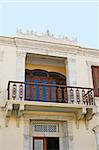 Building in Limassol old town, Cyprus.