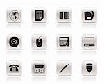 Business and Office tools icons  vector icon set 2